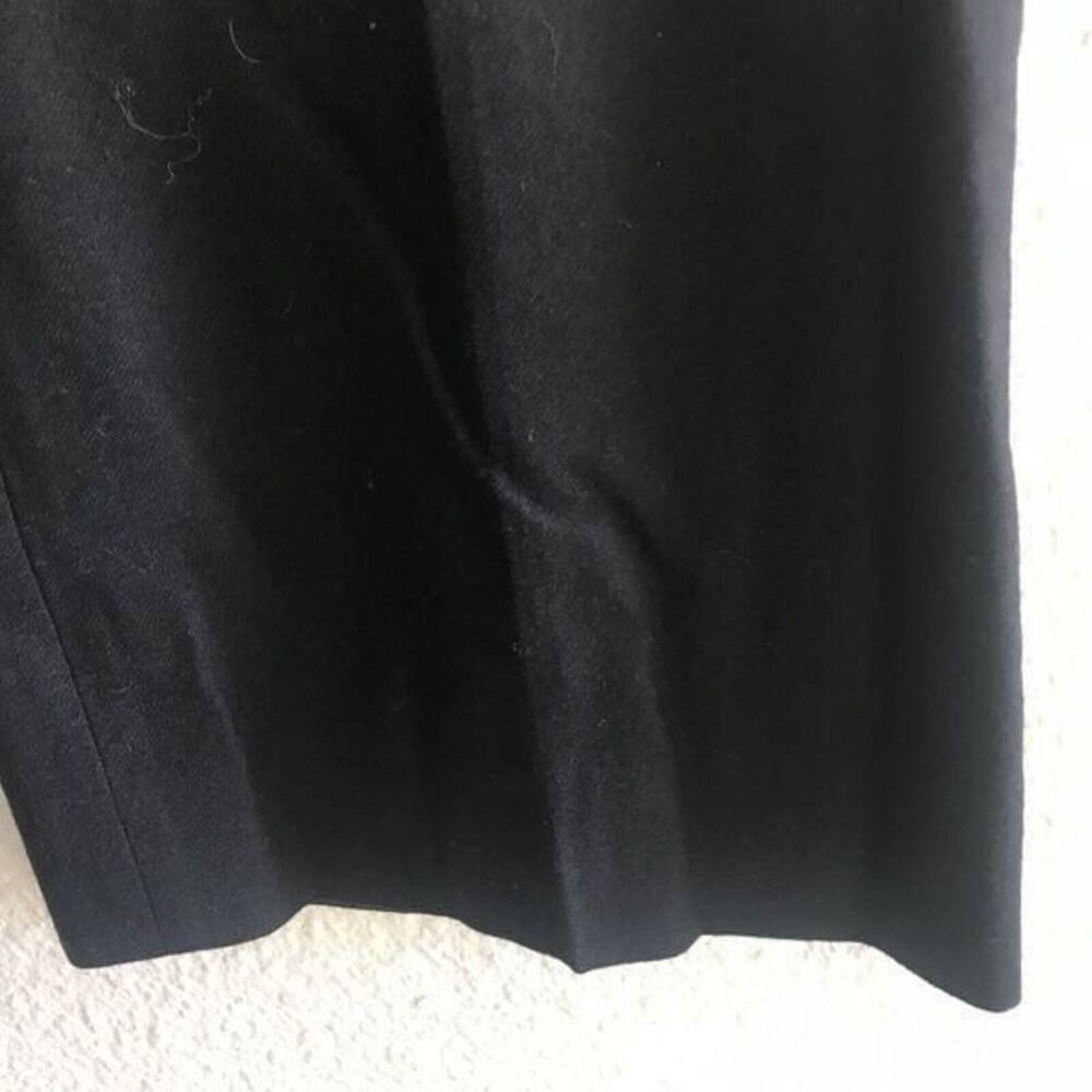Miu Miu Women Trouser Wool Pants Straight Black 40 US 4 Pockets Zip - Picture 6 of 10